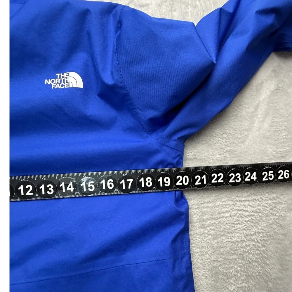 North Face Jacket Boys Large 14/16 Blue Triclimate DryVent 3-in 1 Full Zip Hood